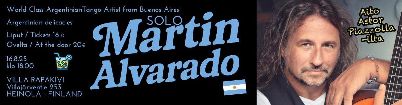 Martin Alvarado, argentiinalaista tangoa